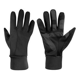 Unisex FanVince Winter Gloves Touch Screen Black - New